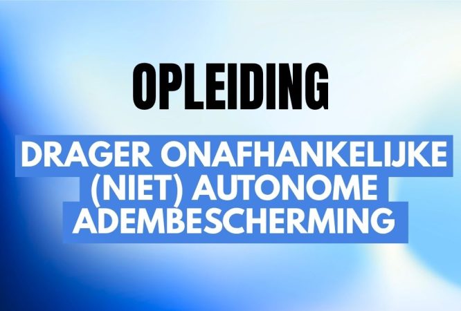 besloten ruimte-drager onafhankelijke (niet) autonome adembescherming