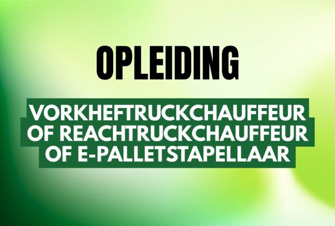 lastenverplaatsen-vorkheftruckchauffeur of reachtruckchauffeur of e-palletstapellaar