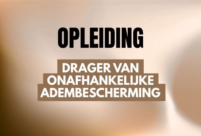 risicovolle taken - drager van onafhankelijke adembescherming