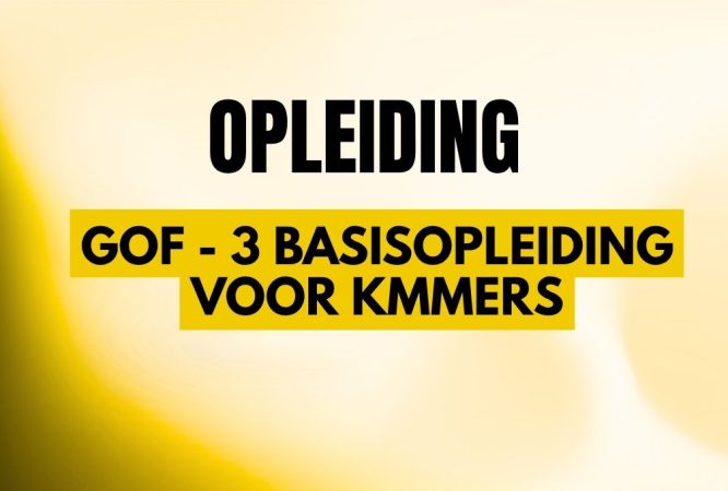 werken op hoogte - gof - 3 basisopleiding voor kmmers