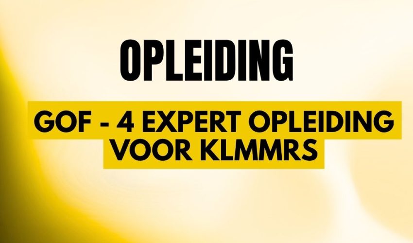 werken op hoogte - gof - 4 expert opleiding voor klmmrs